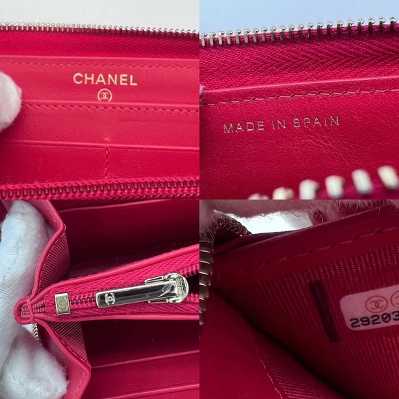 Authentic Chanel Classic caviar zippy long wallet - Picture 15 of 16